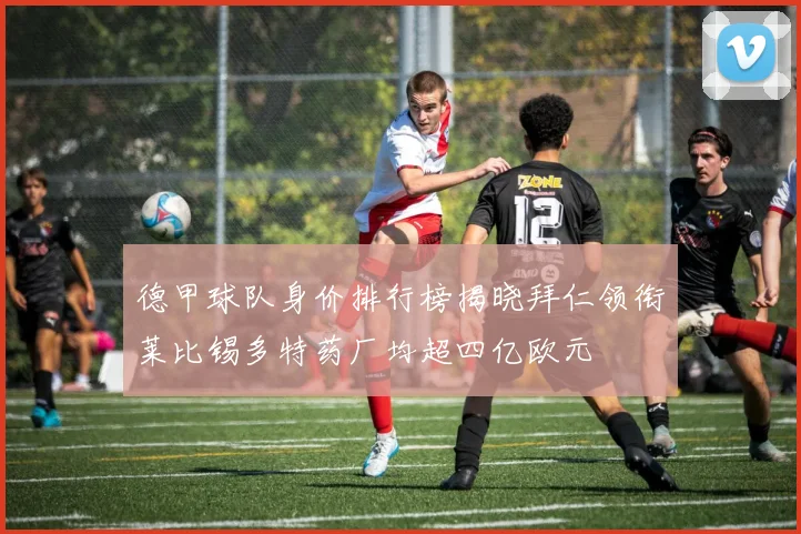 德甲球队身价排行榜揭晓拜仁领衔莱比锡多特药厂均超四亿欧元
